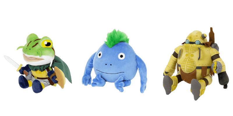 Frog And Robo Plush Merch